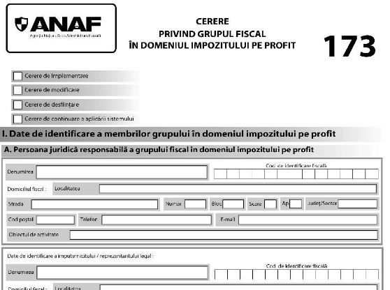 Grupul fiscal in domeniul impozitului pe profit. ANAF a publicat in Monitor procedura de implementare